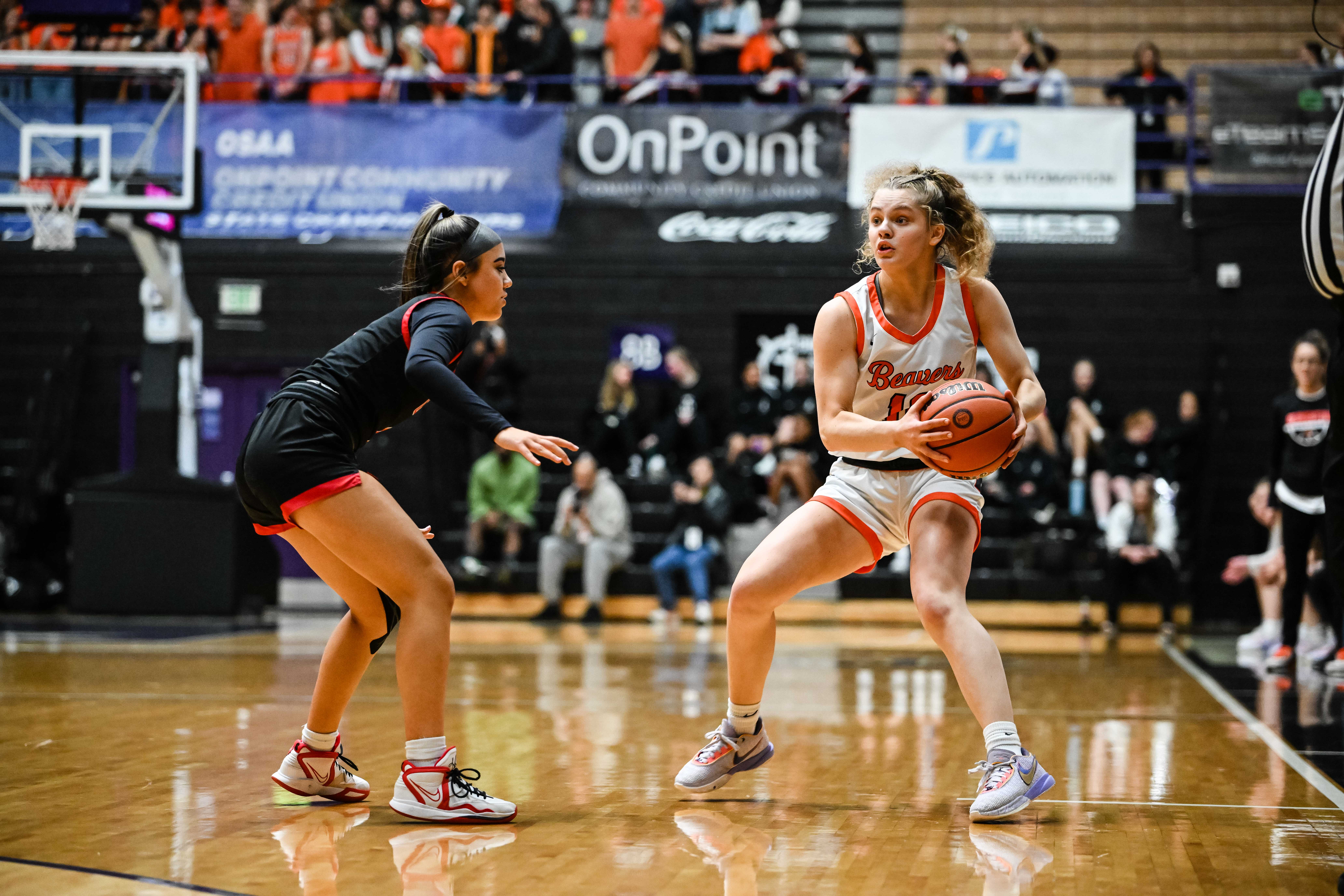 Clackamas Beaverton 6A Oregon girls basketball quarterfinal Naji Saker 1 -14